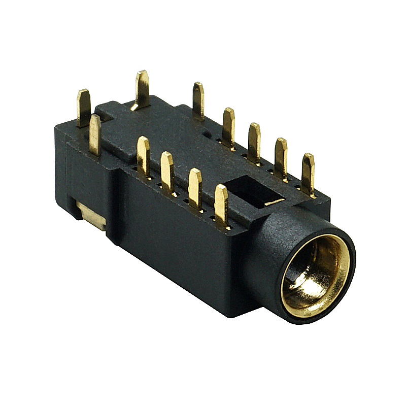 耳機(jī)座4.4/4.5五級(jí)平衡插座/5級(jí)電路板母座/播放器插座PJ393A加高