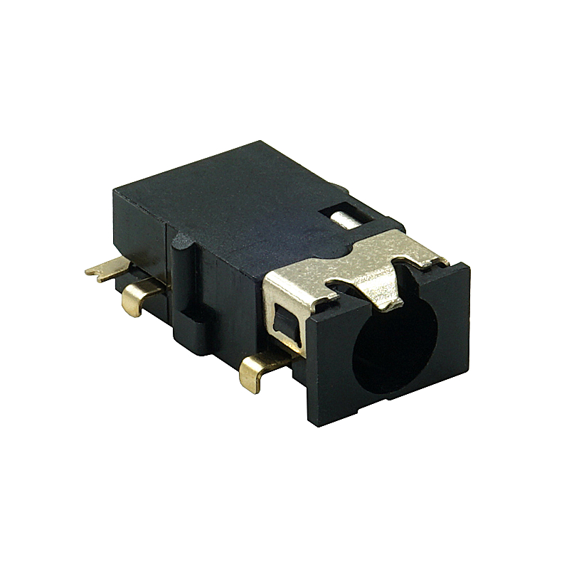 3.5mm耳機(jī)插座PJ399G貼片H3.5沉板1.4無(wú)頭6pin四插兩貼鍍金